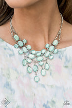 Load image into Gallery viewer, Serene Gleam Blue Necklace