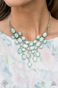 Serene Gleam Blue Necklace