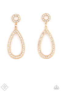 Regal Revival Gold Earring