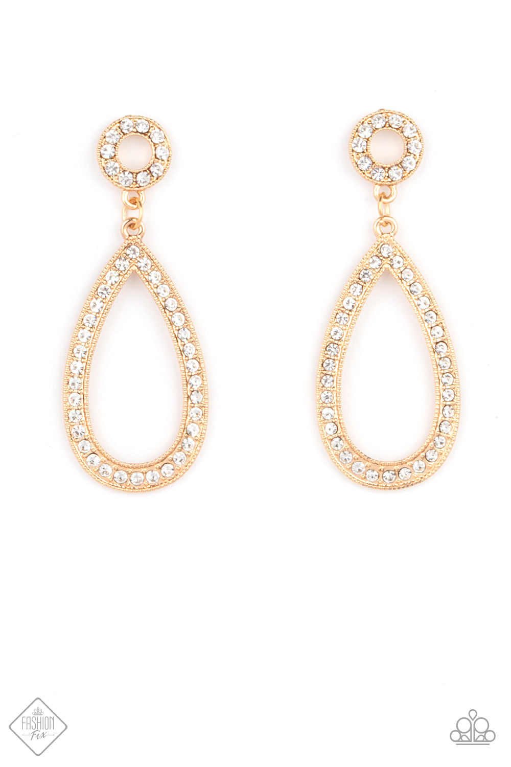 Regal Revival Gold Earring