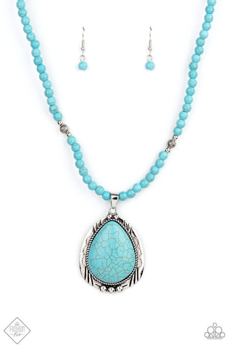 Evolution Blue Necklace