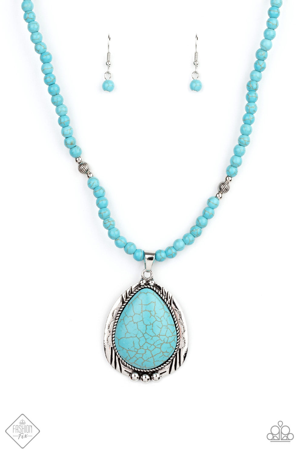 Evolution Blue Necklace