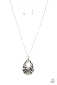 High Society Stargazing Silver Necklace
