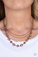 Load image into Gallery viewer, Tour de Demure Copper Necklace