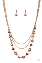 Load image into Gallery viewer, Tour de Demure Copper Necklace