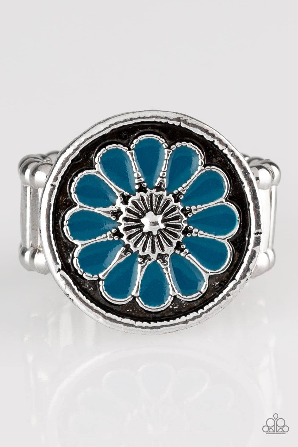 Garden View Blue Ring