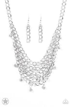 Load image into Gallery viewer, Fishing For Compliments Silver Necklace
