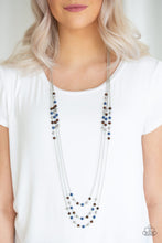 Load image into Gallery viewer, Seasonal Sensation Blue Necklace