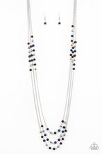 Load image into Gallery viewer, Seasonal Sensation Blue Necklace