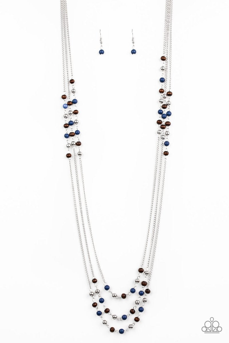 Seasonal Sensation Blue Necklace