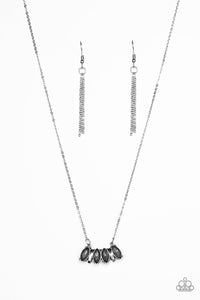 Deco Decadance Silver Necklace