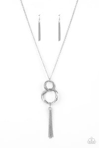 Orbiting Splendor Silver Necklace