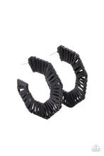 Load image into Gallery viewer, Fabulously Fiesta Black Earring