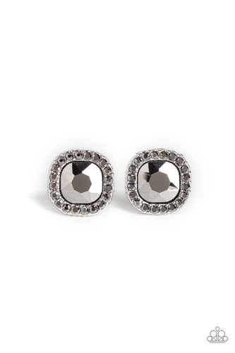 BLING-Tastic Silver Earring