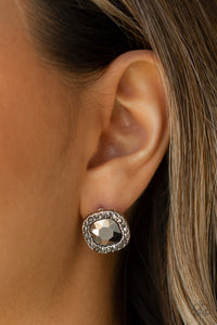 BLING-Tastic Silver Earring