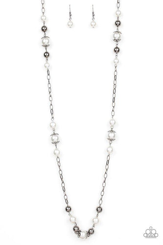 Wall Street Waltz Black Necklace