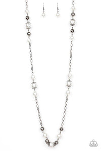 Wall Street Waltz Black Necklace