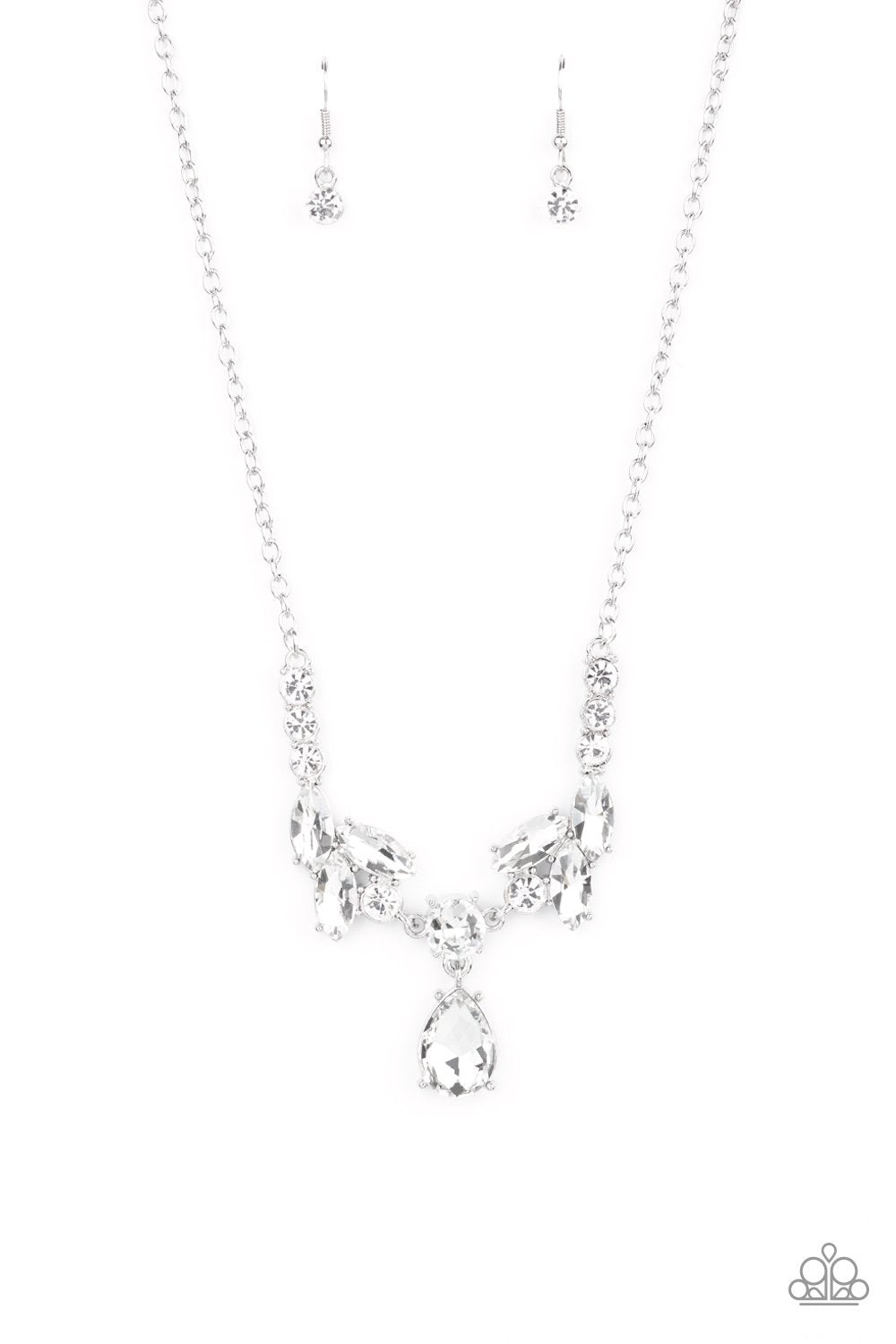 Unrivaled Sparkle White Necklace