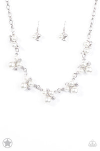 Toast To Perfection White Necklace