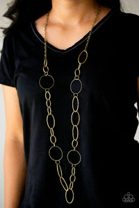 Perfect MISMATCH Brass Necklace