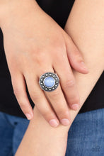 Load image into Gallery viewer, Treasure Check Shimmer Blue Ring