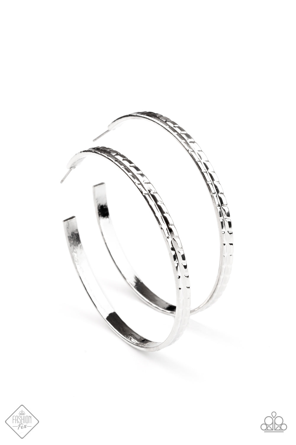 TREAD All About It Silver Earring