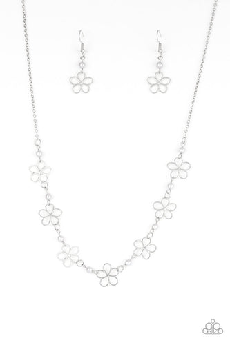 Always Abloom Silver Necklace