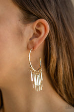 Load image into Gallery viewer, Bring The Noise Gold Earring