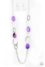 Load image into Gallery viewer, Kaleidoscope Coasts Purple Necklace