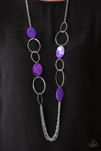 Load image into Gallery viewer, Kaleidoscope Coasts Purple Necklace