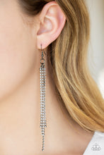 Load image into Gallery viewer, Center Stage Status Black Earring