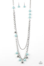 Load image into Gallery viewer, Modern Musical Blue Necklace