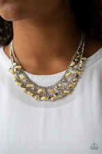 Load image into Gallery viewer, Pebble Pioneer Yellow Necklace