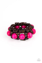 Load image into Gallery viewer, Tropical Temptations Pink Bracelet