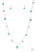 Load image into Gallery viewer, Both Feet On The Ground Blue Necklace