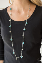 Load image into Gallery viewer, Both Feet On The Ground Blue Necklace