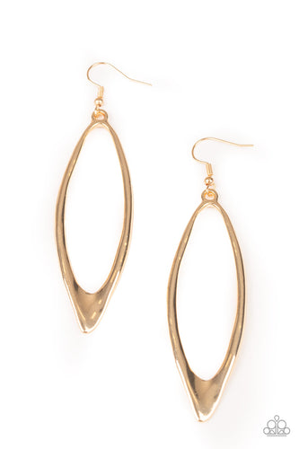 Positively Progressive Gold Earring