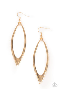 Positively Progressive Gold Earring