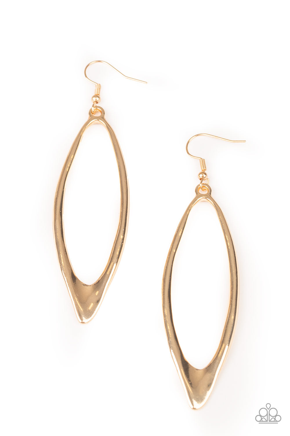 Positively Progressive Gold Earring