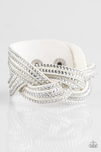 Load image into Gallery viewer, Big City Shimmer White Bracelet