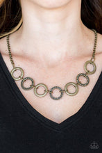 Load image into Gallery viewer, Modern Day Madonna Brass Necklace