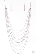 Load image into Gallery viewer, Radical Rainbows Pink Necklace