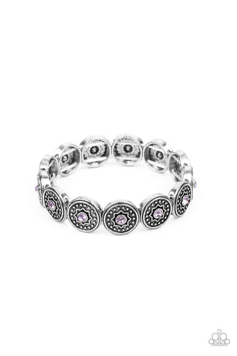 Colorfully Celestial Purple Bracelet
