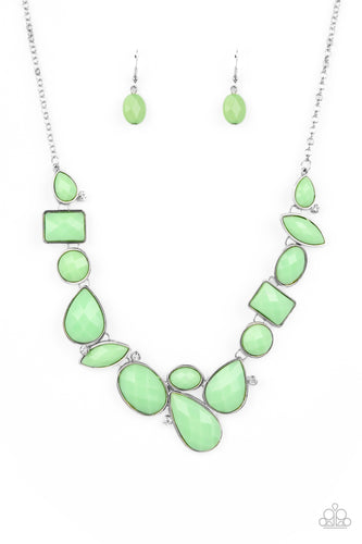 Mystical Mirage Green Necklace