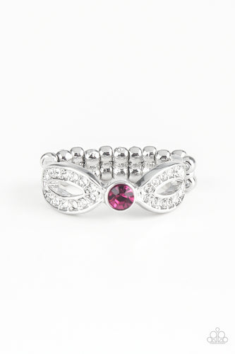 Extra Side of Elegance Pink Ring