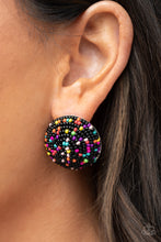 Load image into Gallery viewer, Kaleidoscope Sky Black Earring