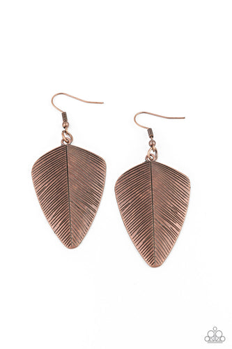 One Of The Flock Copper Earring