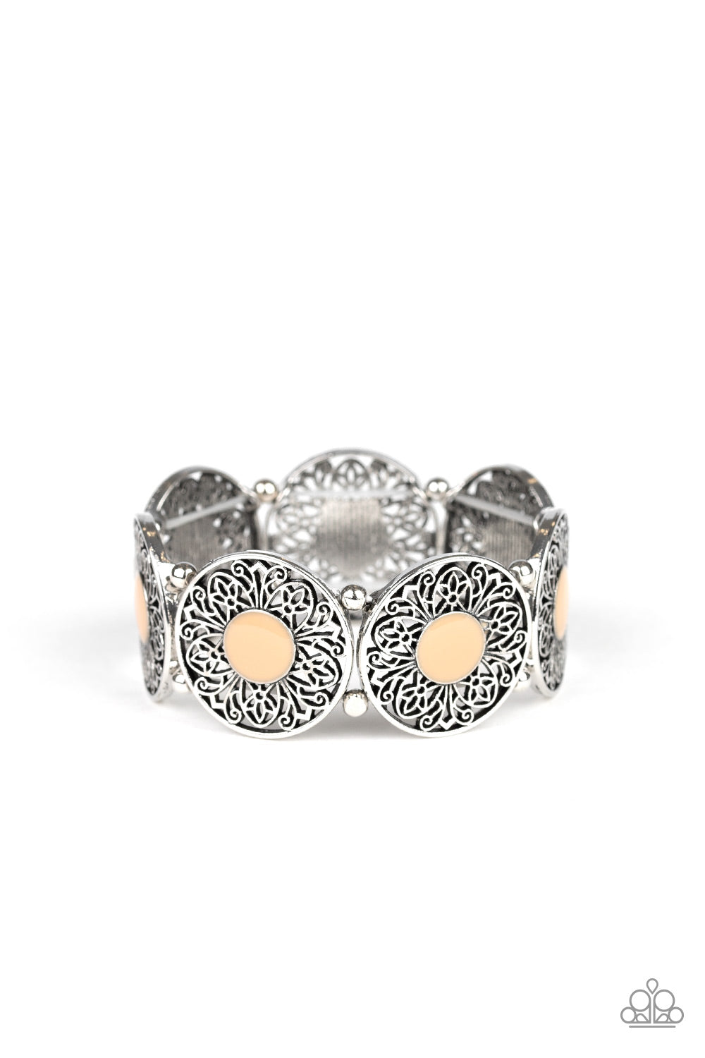 Painted Garden Brown Bracelet