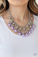 Load image into Gallery viewer, Pearl Appraisal Purple Necklace