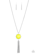Load image into Gallery viewer, Prismatically Polygon Yellow Necklace